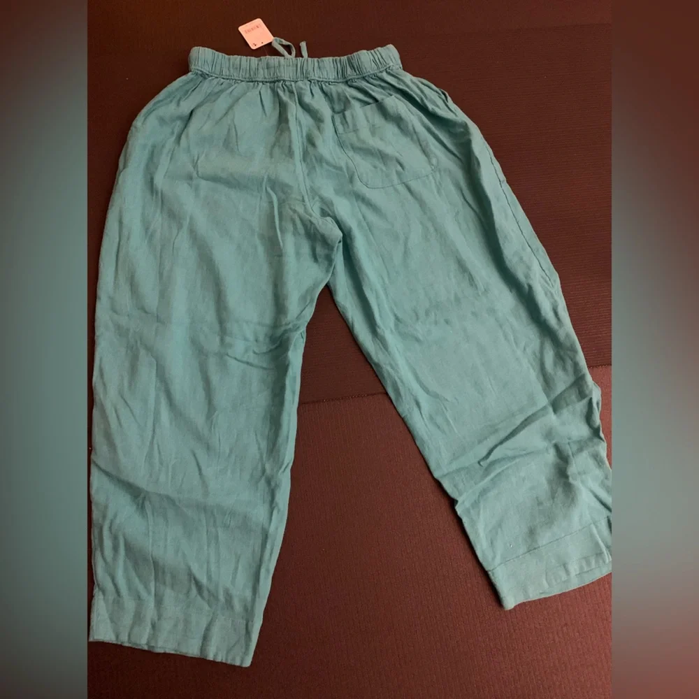 NWT Free People, Take Me With You Linen Pants, small. - Picture 3 of 12